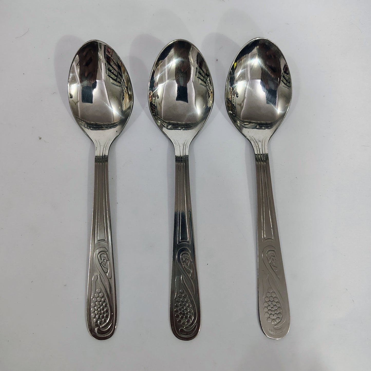 Asha-Stainless Steel-Premium Quality Spoon(set -12)-Sleek Design-Best Sturdy Quality-Made of 100% Pure Steel .Get Now at WholeSale Price