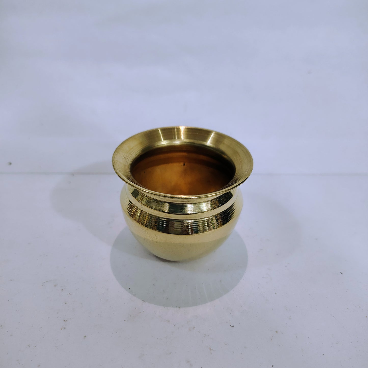 Asha-Pure Brass Puja Kalash-Lota Best for Puja Purpose