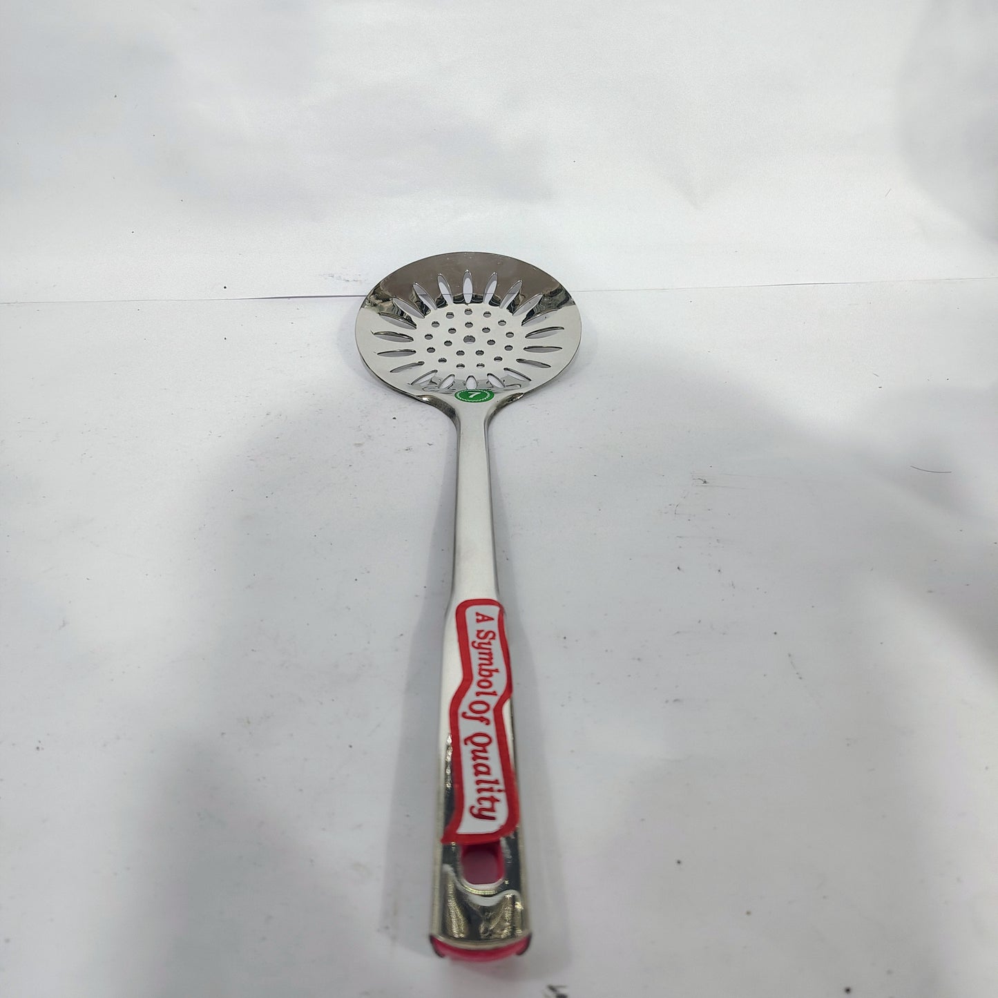 Asha-Stainless Steel Skimmer(Channi) with Prefect Thick Handle-Made with Top quality steel good build quality.Get it at 70% Discounted price