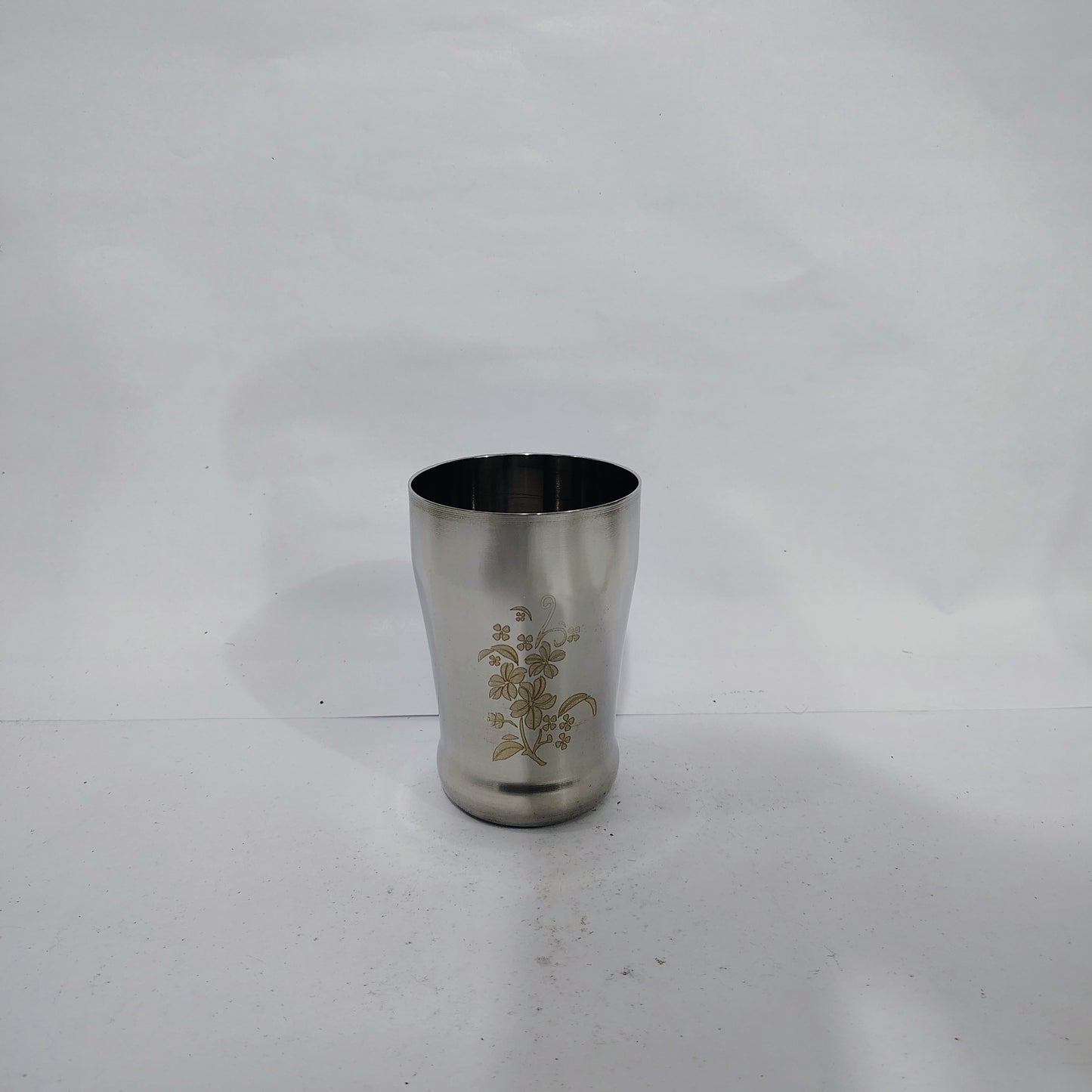 Asha-Stainless Steel Glass Set of 6 with Premium Design,At Best Price ,Wholsale Rate-Heavy Build made with Best Quality Steel