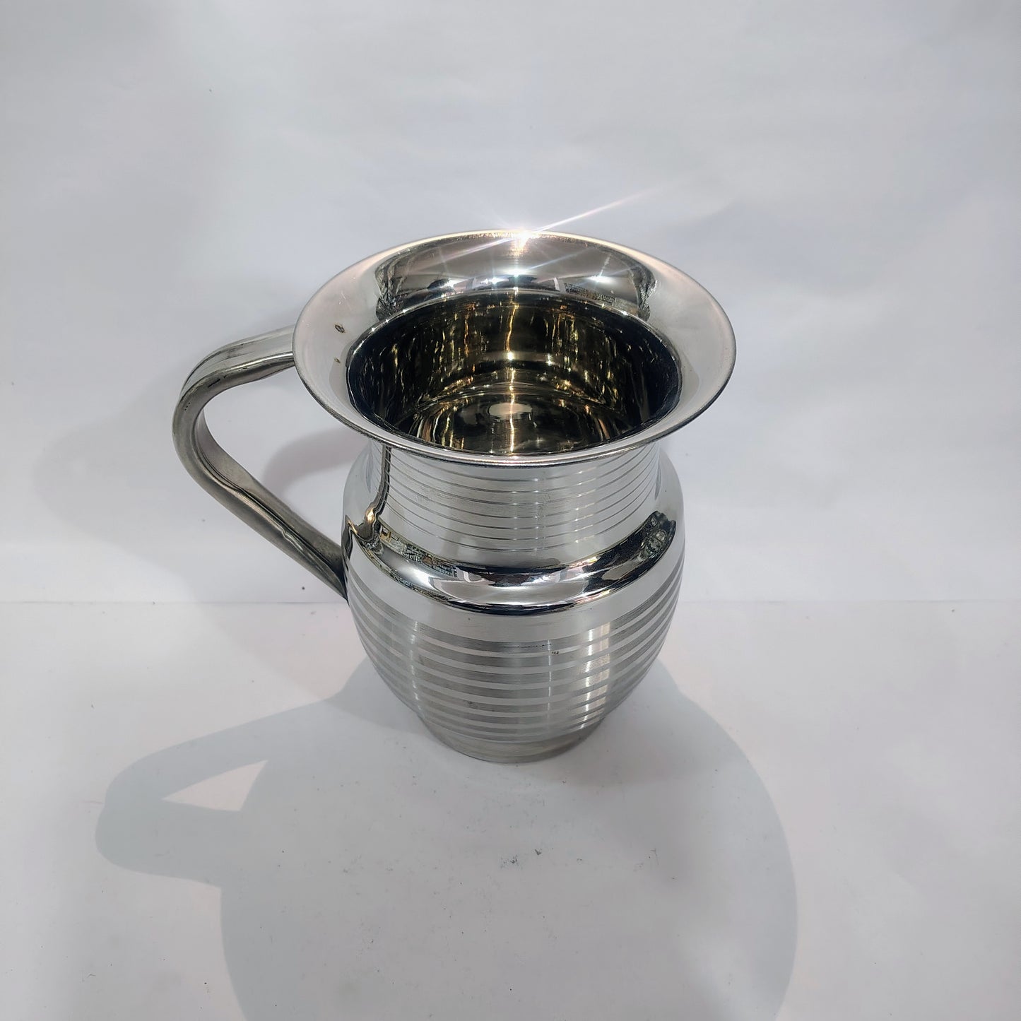 Asha-Stainless Steel Jug-2 Liter jug-100% (Samrat)Steel NO Color coating