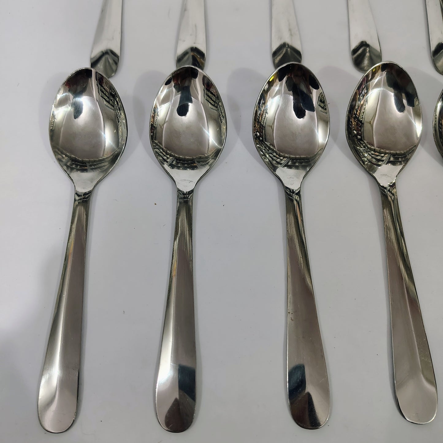 Asha-Stainless Steel-Premium Quality Spoon(set -12)-Sleek Design-Best Sturdy Quality-Made of 100% Pure Steel .Get Now at WholeSale Price