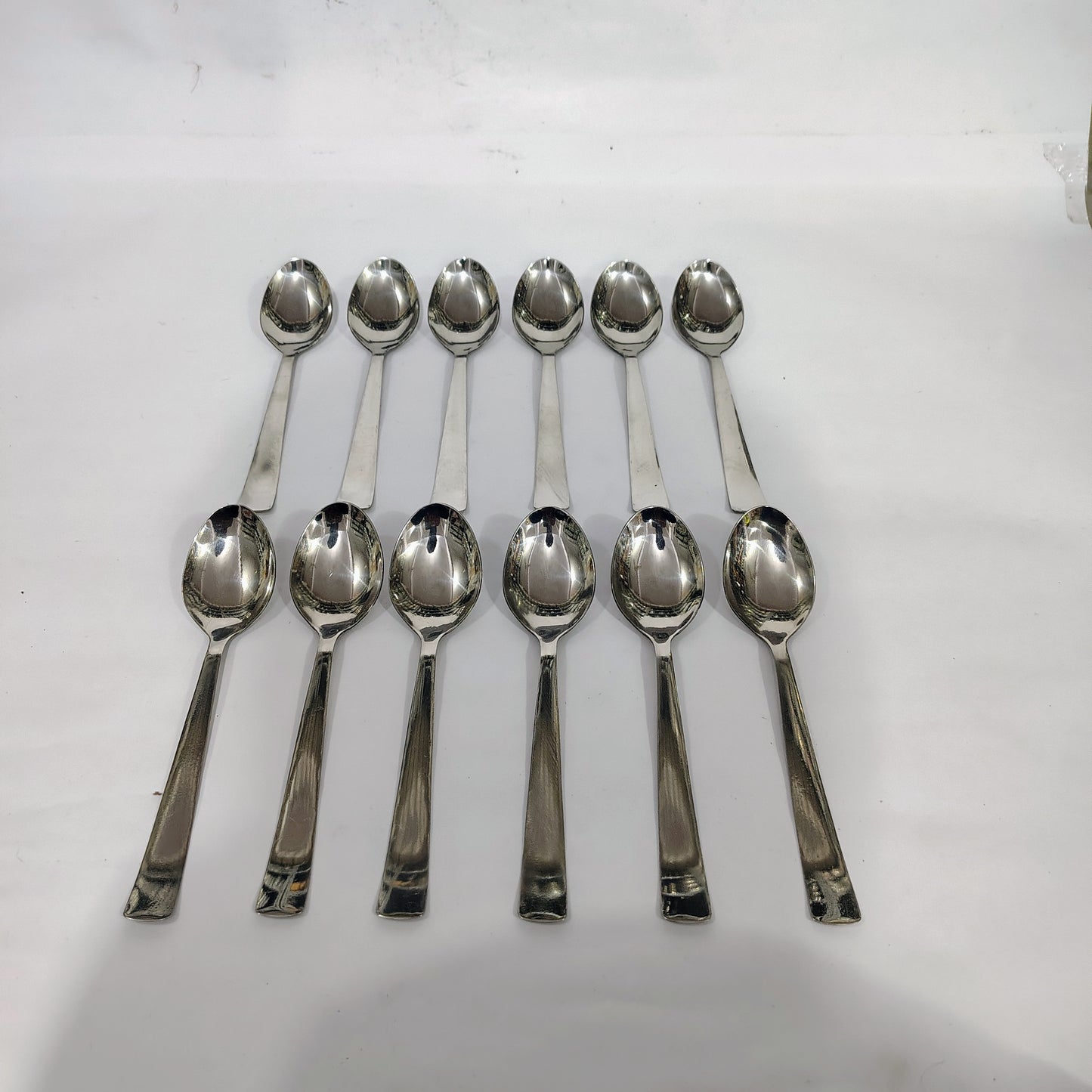 Asha-Stainless Steel-Premium Quality Spoon(set -12)-Sleek Design-Best Sturdy Quality-Made of 100% Pure Steel .Get Now at WholeSale Price