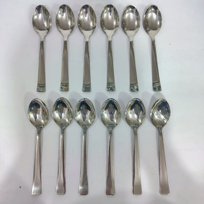 Asha-Stainless Steel-Premium Quality Spoon(set -12)-Sleek Design-Best Sturdy Quality-Made of 100% Pure Steel .Get Now at WholeSale Price