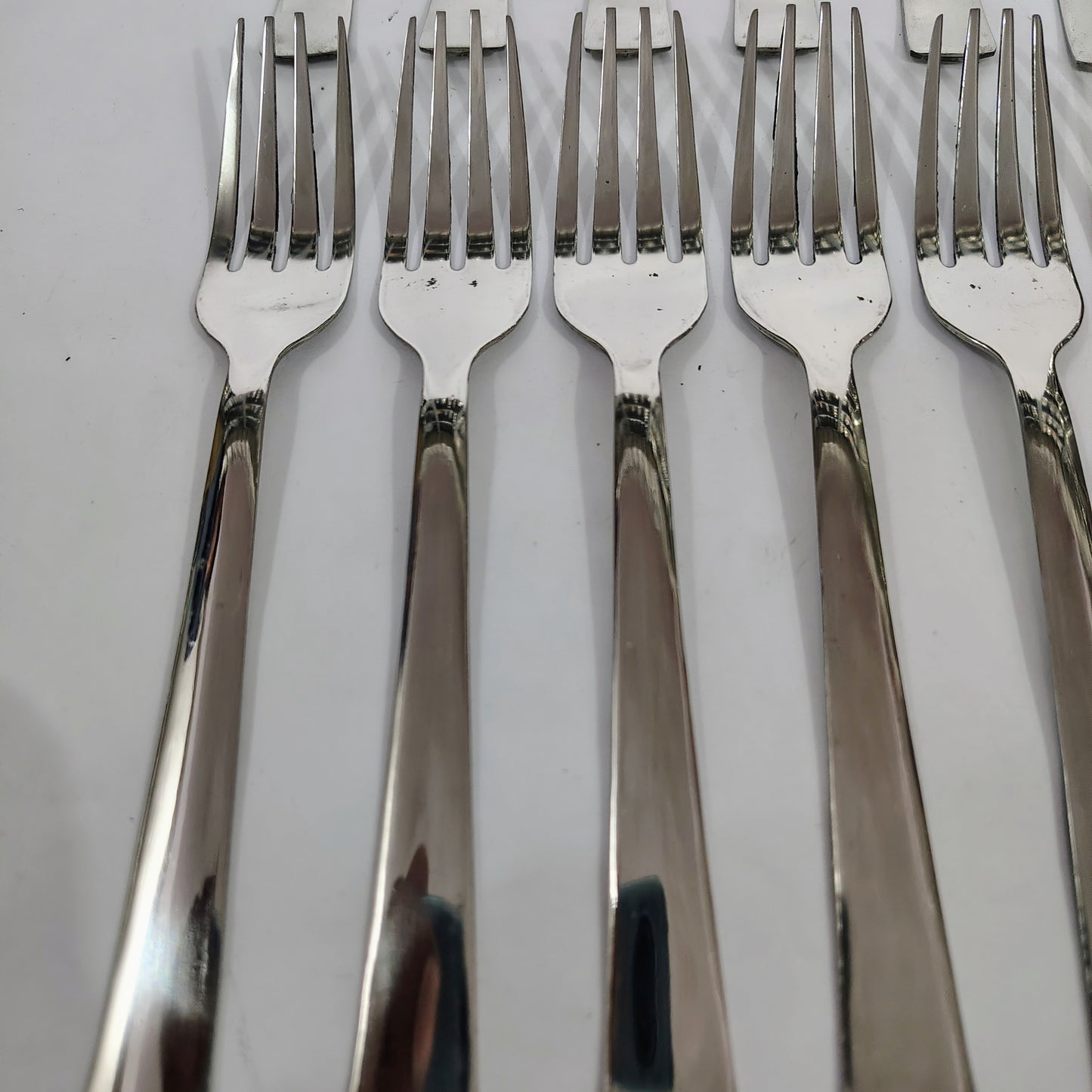 Asha-Stainless Steel-Premium Quality Fork(set -12)-Sleek Design-Best Sturdy Quality-Made of 100% Pure Steel .Get Now at WholeSale Price