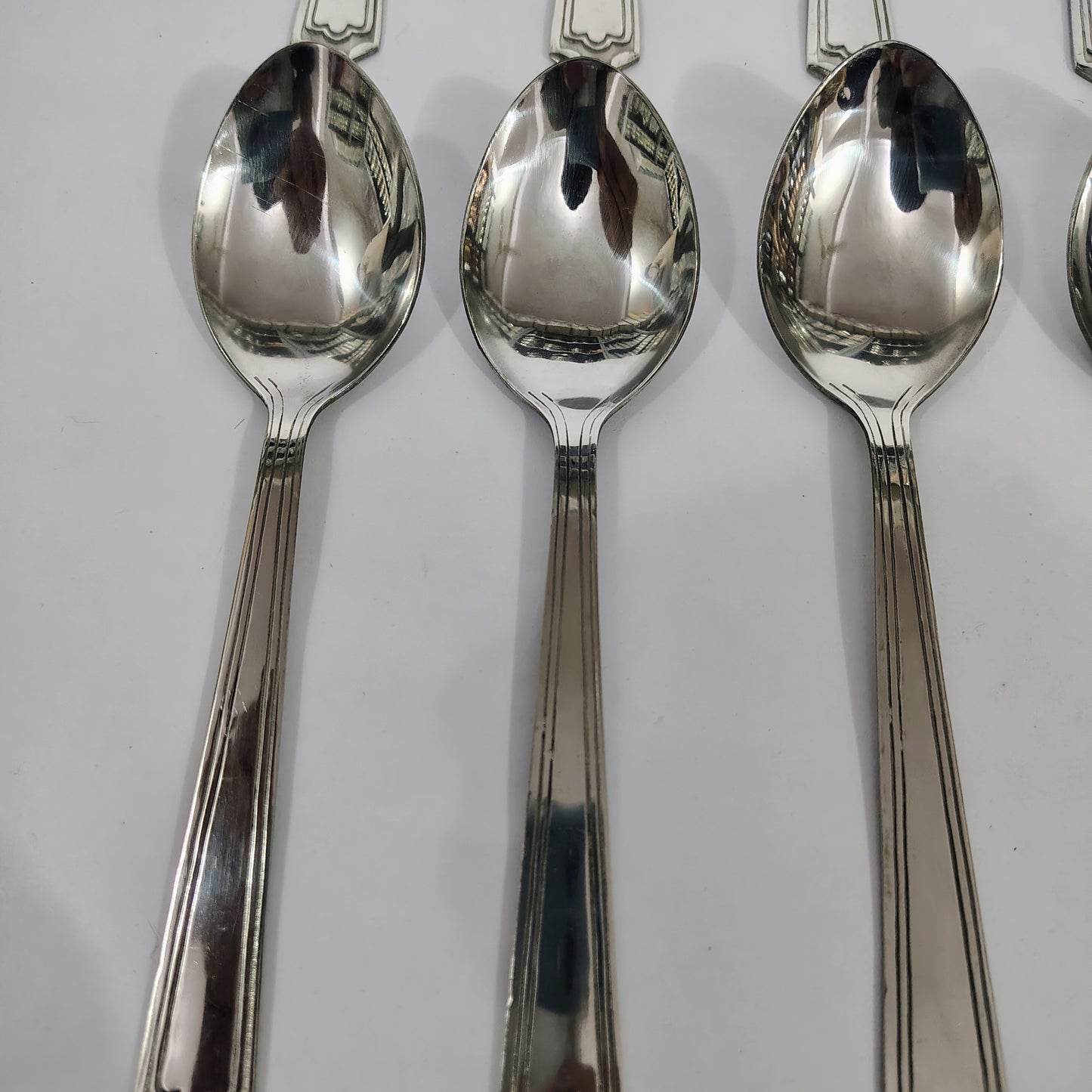 Asha-Stainless Steel-Premium Quality Spoon(set -12)-Sleek Design-Best Sturdy Quality-Made of 100% Pure Steel .Get Now at WholeSale Price