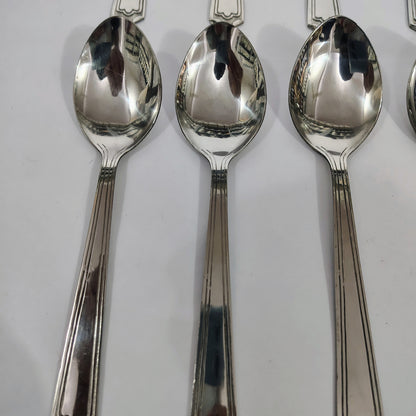 Asha-Stainless Steel-Premium Quality Spoon(set -12)-Sleek Design-Best Sturdy Quality-Made of 100% Pure Steel .Get Now at WholeSale Price
