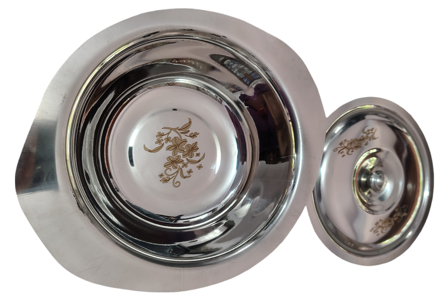 Asha-Stainless Steel Dinner Set-Pure Best Quality Steel with 50% Discount-Branded Dinner Set