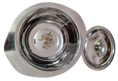 Asha-Stainless Steel Dinner Set-Pure Best Quality Steel with 50% Discount-Branded Dinner Set
