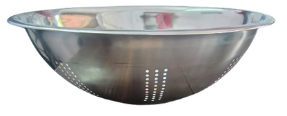 Asha-Stainless Steel colander strainer for grains-rices-pulse