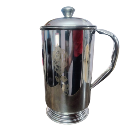 Asha-Stainless Steel water jug Pure Steel-No Coating-2000ml