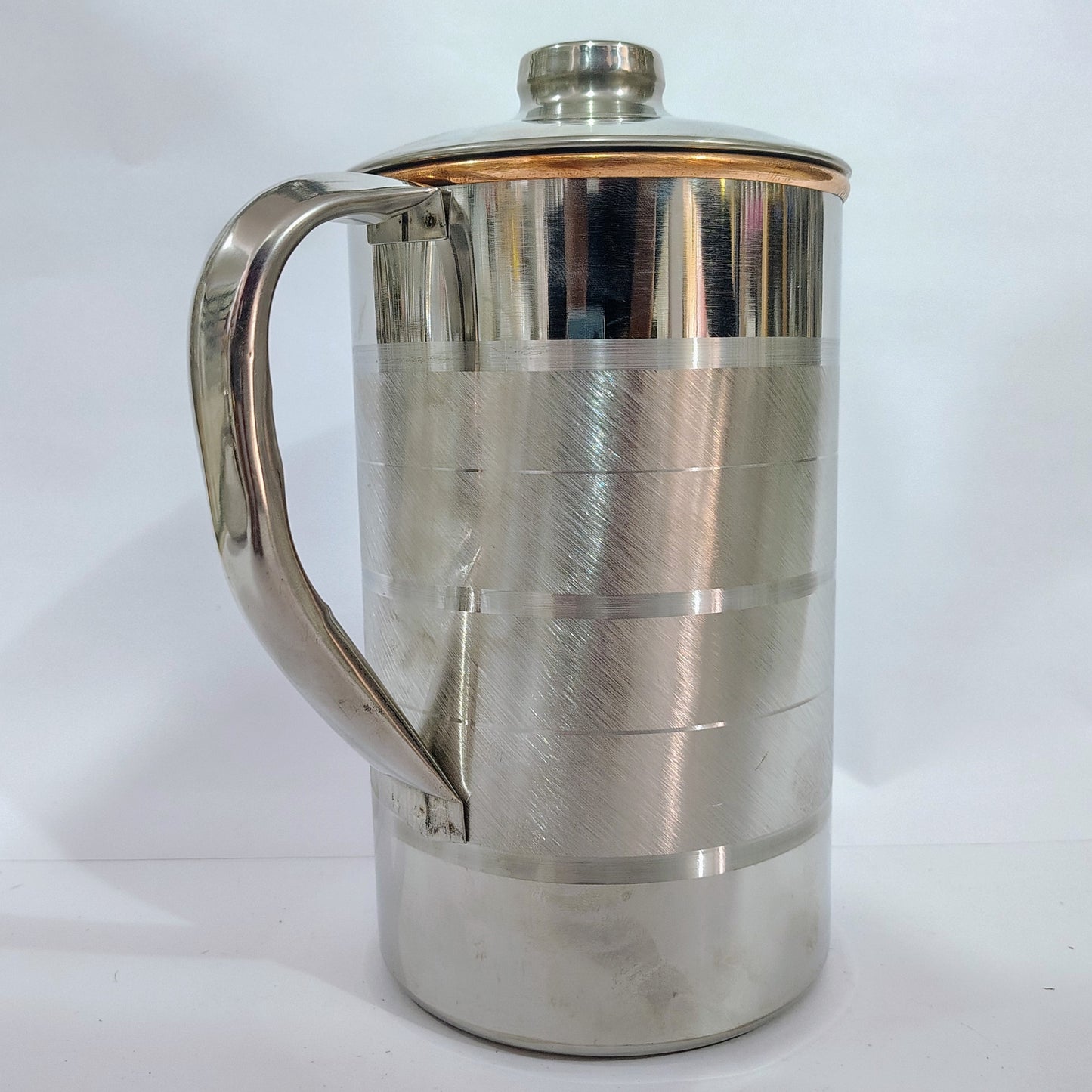 Asha-Stainless Steel jug-2000ml-pure 100%copper