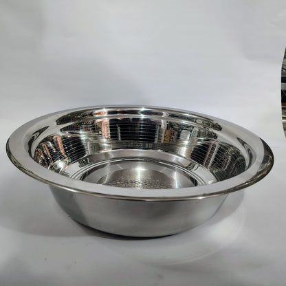Asha-Stanless Steel Bowl Serving Food/Storage Vegetable with a beautiful design-100% Stainless steel