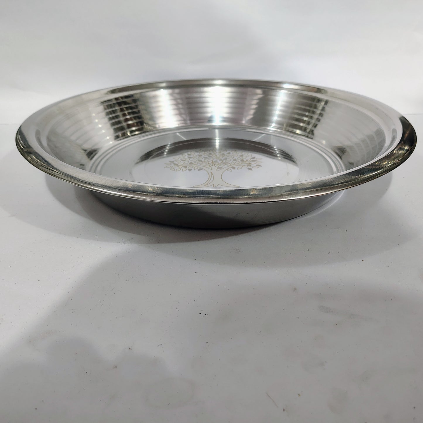 Asha-Premium Stainless Steel Parat/Atta Kneading – Food-Grade & Durable