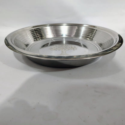 Asha-Premium Stainless Steel Parat/Atta Kneading – Food-Grade & Durable