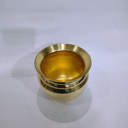 Asha-Pure Brass Puja Kalash-Lota Best for Puja Purpose