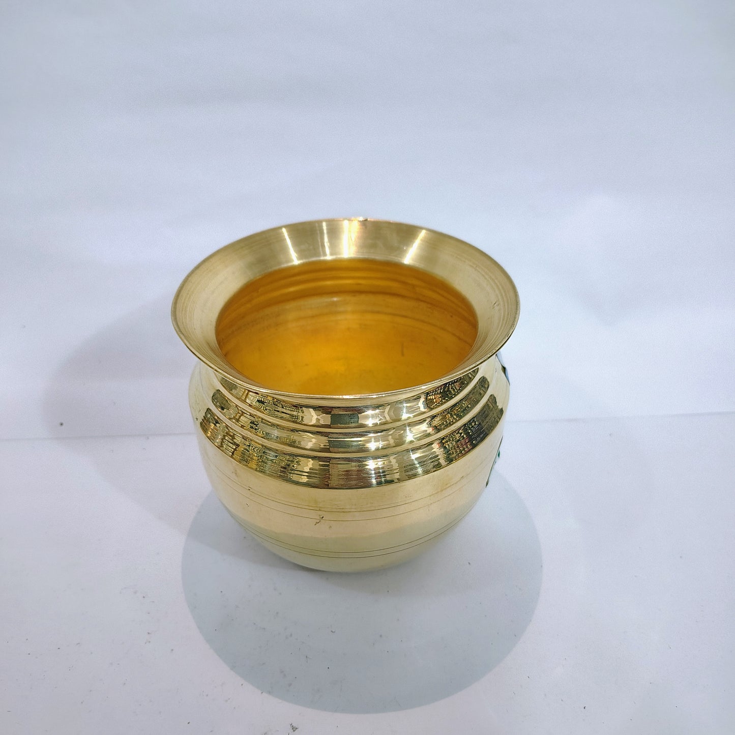 Asha-Pure Brass Puja Kalash-Lota Best for Puja Purpose
