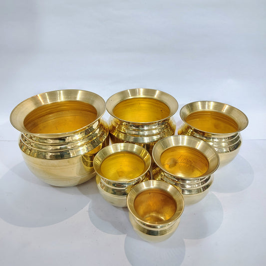 Asha-Pure Brass Puja Kalash-Lota Best for Puja Purpose