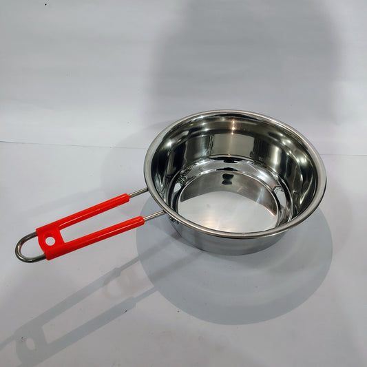 Asha-Stainless Steel Sauce pan-100% Steel/No Color Coating