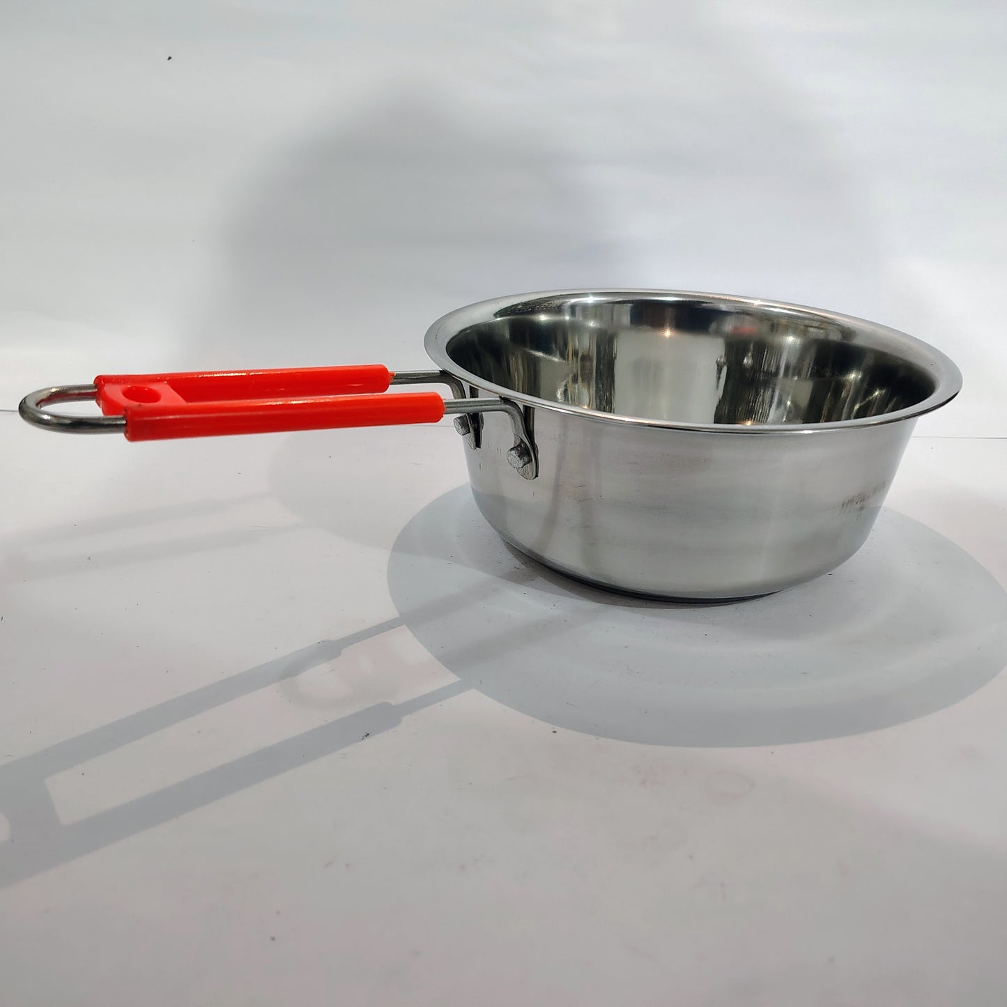 Asha-Stainless Steel Sauce pan-100% Steel/No Color Coating