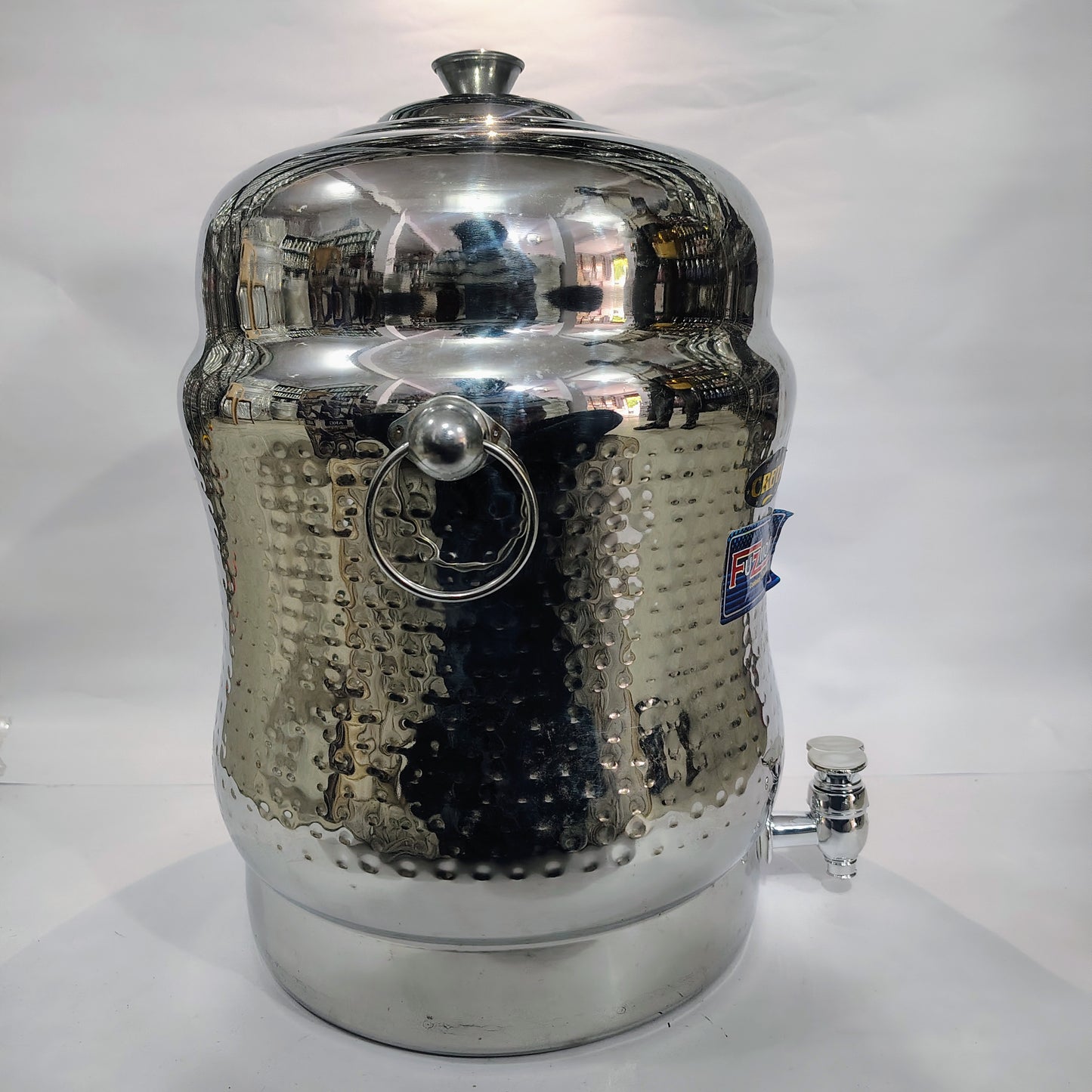 Asha-Stainless Steel Water camper -100% Pure Steel build rigid body best for hygein no Plastic.best for Medium size family