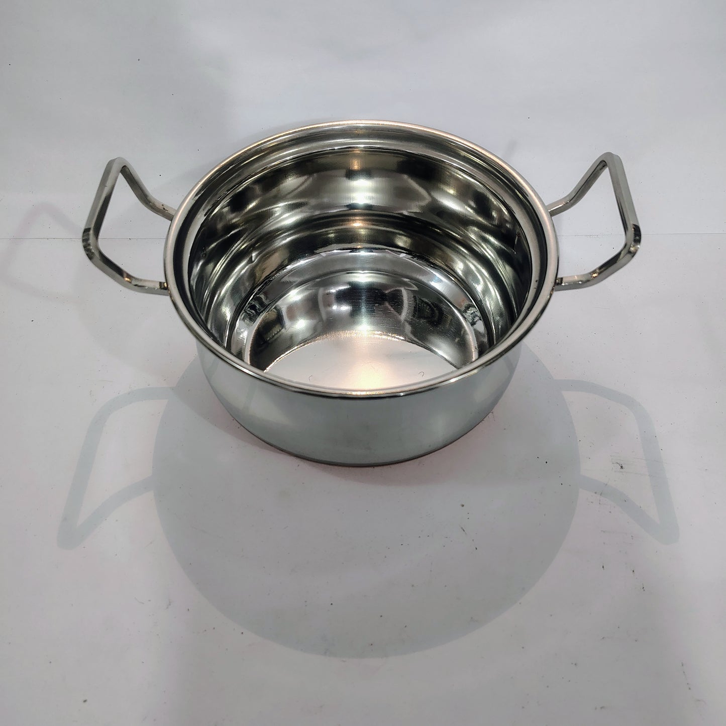 Asha-Stainless Steel body with Copper Bottom Donga Set of 3 at Very Low Price