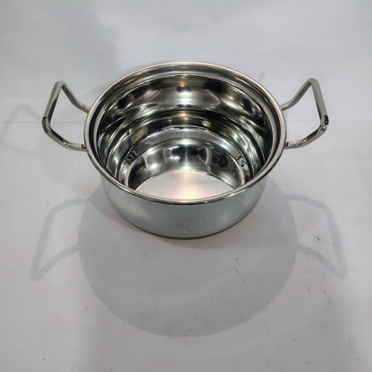 Asha-Stainless Steel body with Copper Bottom Donga Set of 3 at Very Low Price