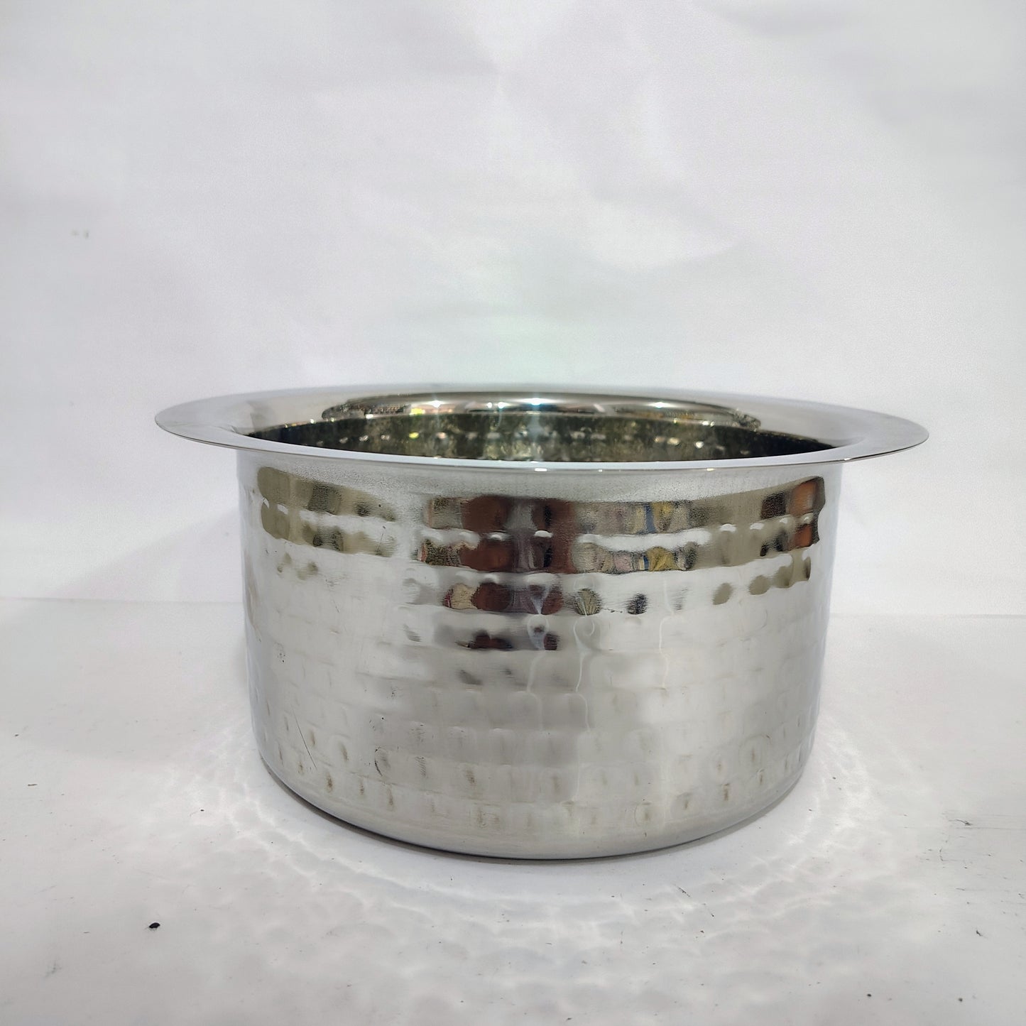 Asha-Stainless Steel Top/Pot-Made with High Quality Steel, Pure Steel No Color Coating+Coockware,Get At Wholesale Rate in many size