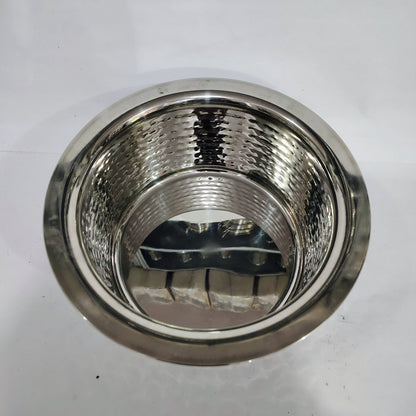 Asha-Stainless Steel Top/Pot-Made with High Quality Steel, Pure Steel No Color Coating+Coockware,Get At Wholesale Rate in many size