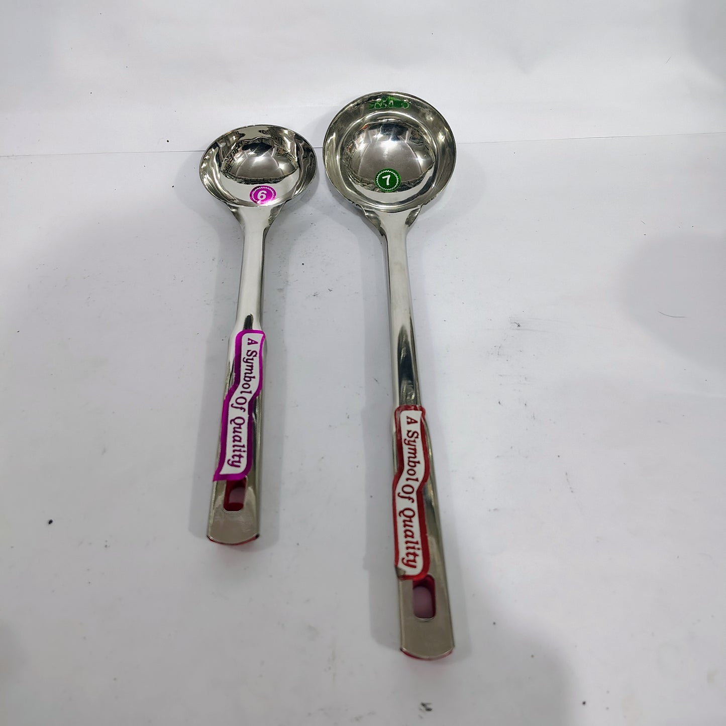 Asha-Stainless Steel Ladle(Karchi) with Prefect Thick Handle-Made with Top quality steel good build quality.Get it at 70% Discounted price