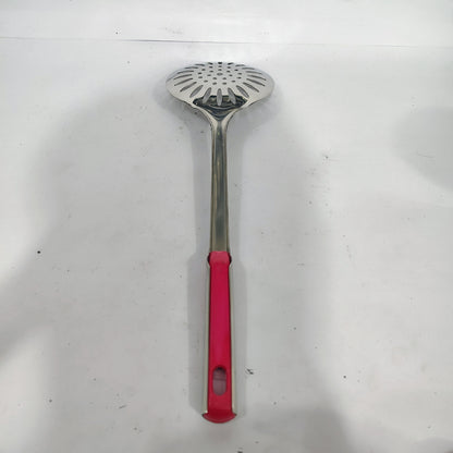 Asha-Stainless Steel Skimmer(Channi) with Prefect Thick Handle-Made with Top quality steel good build quality.Get it at 70% Discounted price