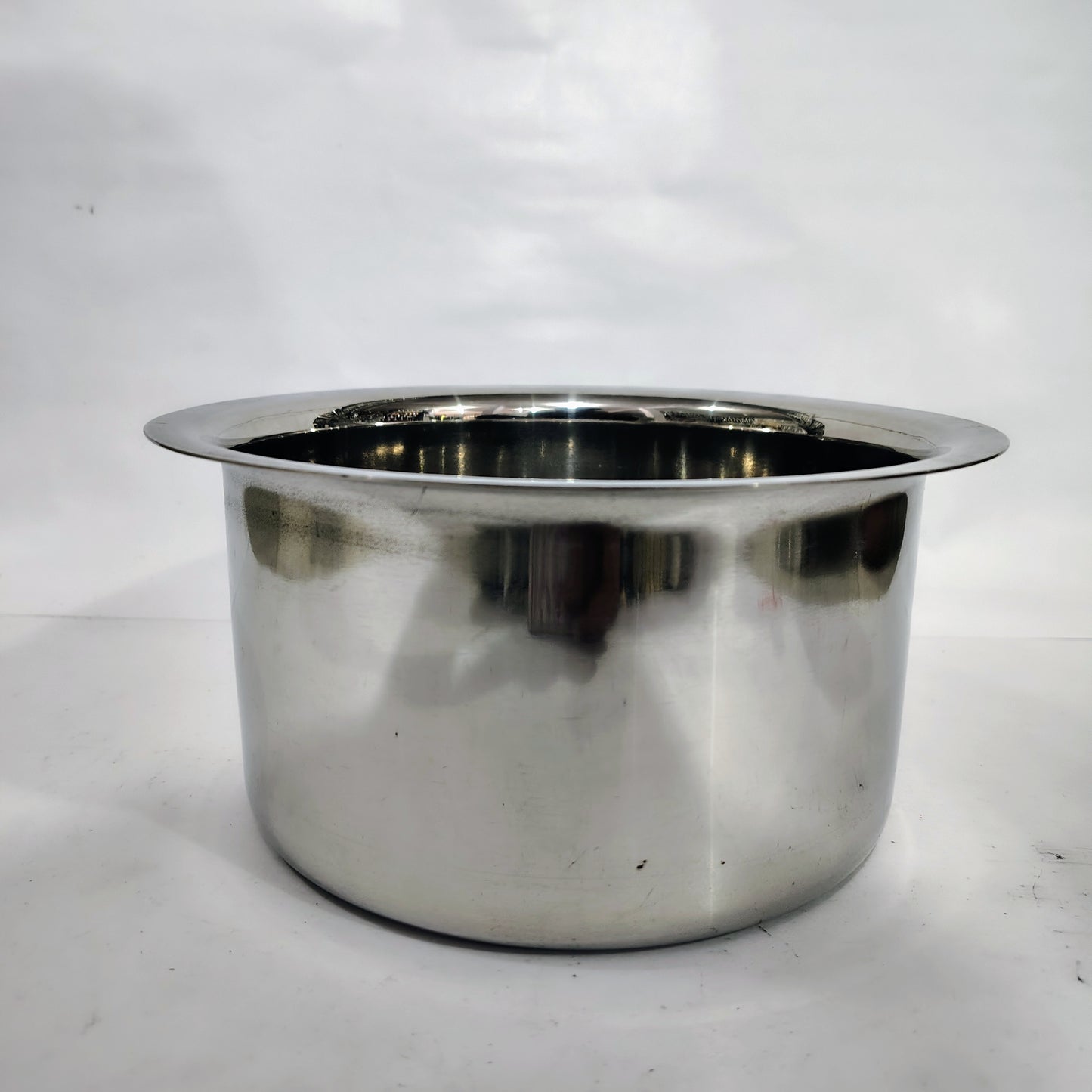 Asha-Stainless Steel Top/Pot-Made with High Quality Steel, Pure Steel No Color Coating+Coockware,Get At Wholesale Rate in many size