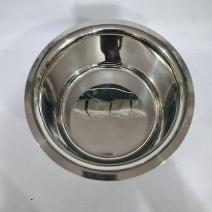 Asha-Stainless Steel Top/Pot-Made with High Quality Steel, Pure Steel No Color Coating+Coockware,Get At Wholesale Rate in many size