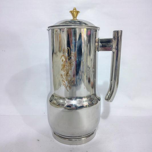 Asha-Stainless Steel Jug /Made with 100% Pure Steel with beautiful design. Get it at Wholesale price..