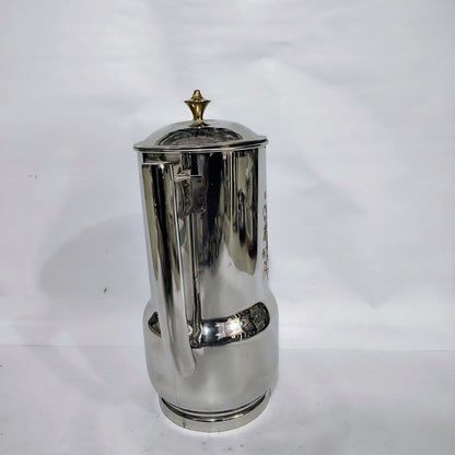 Asha-Stainless Steel Jug /Made with 100% Pure Steel with beautiful design. Get it at Wholesale price..