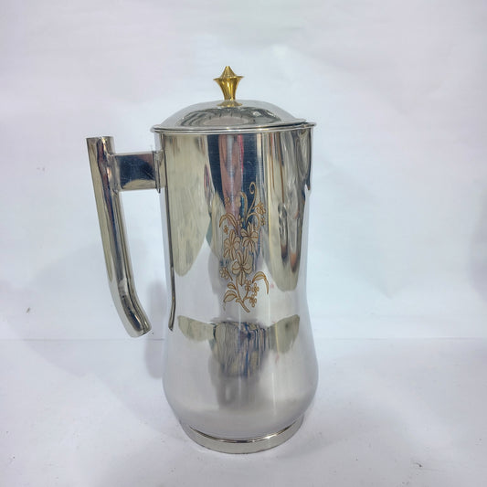 Asha-Stainless Steel Jug /Made with 100% Pure Steel with beautiful design. Get it at Wholesale price..