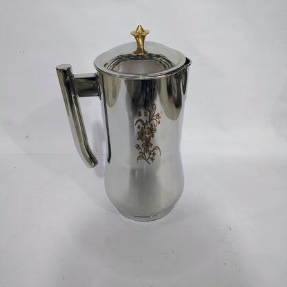 Asha-Stainless Steel Jug /Made with 100% Pure Steel with beautiful design. Get it at Wholesale price..