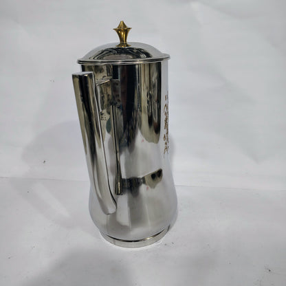 Asha-Stainless Steel Jug /Made with 100% Pure Steel with beautiful design. Get it at Wholesale price..
