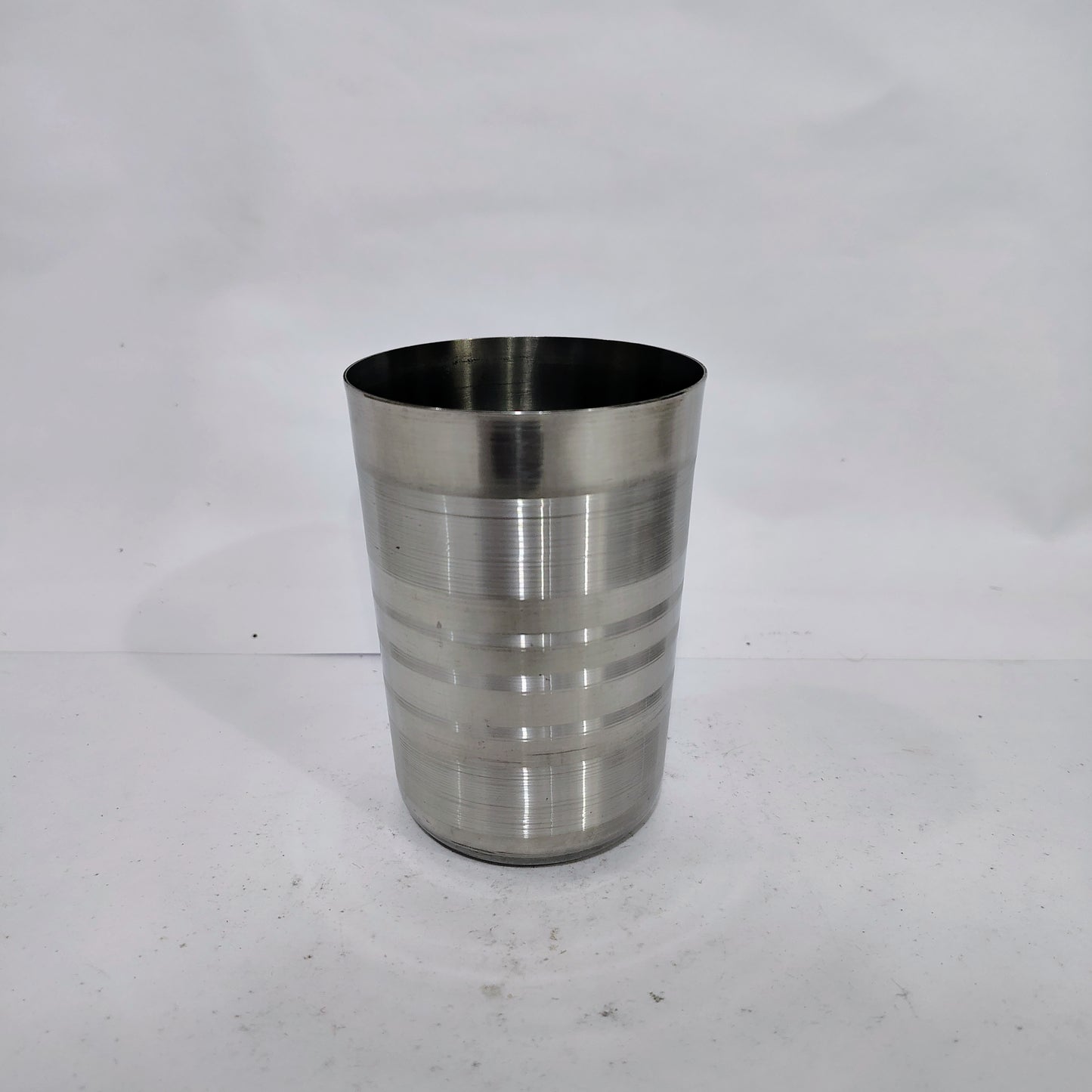 Asha-Stainless Steel Glass Set of 6,At Best Price ,Wholsale Rate-Heavy Build made with Best  Quality Steel