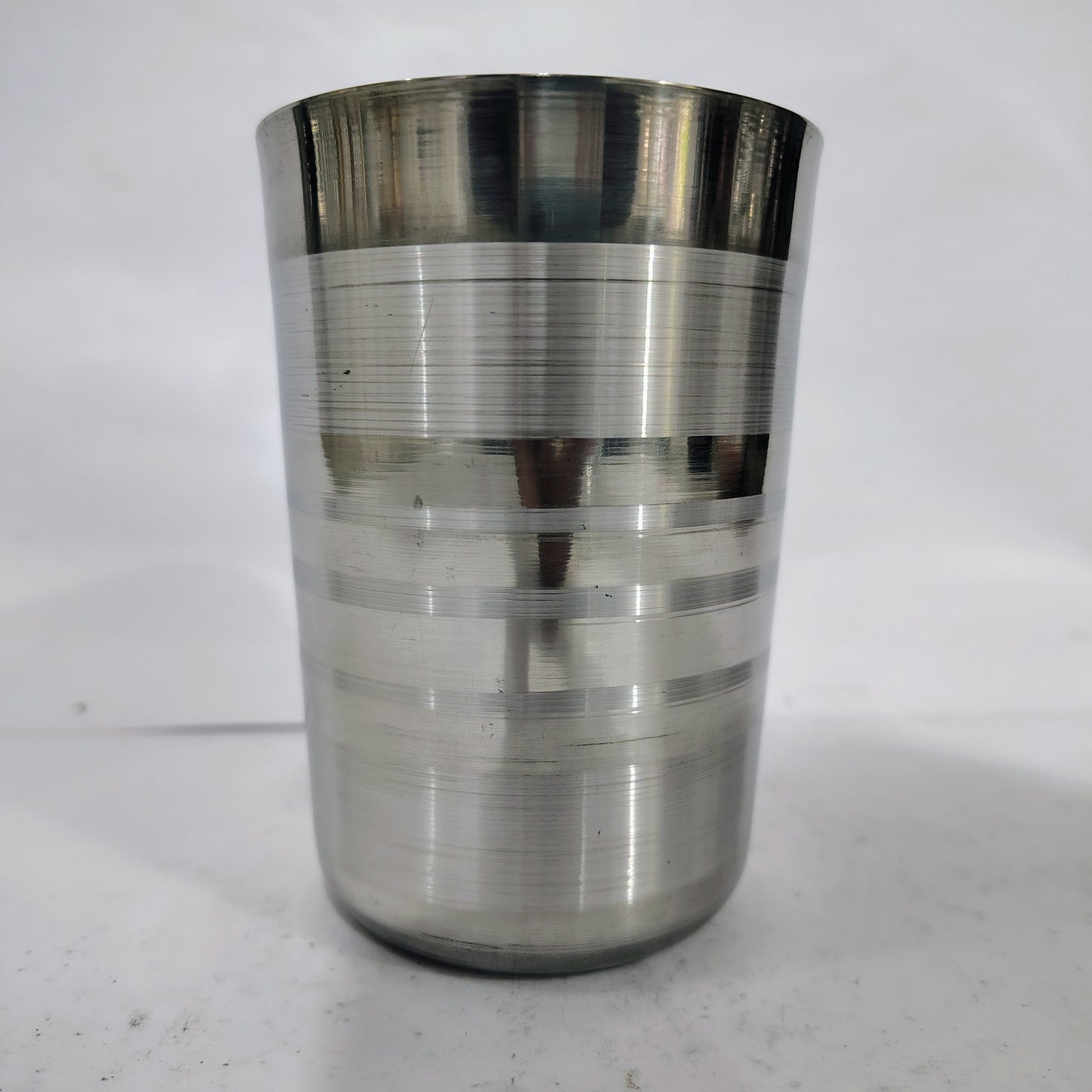 Asha-Stainless Steel Glass Set of 6,At Best Price ,Wholsale Rate-Heavy Build made with Best  Quality Steel