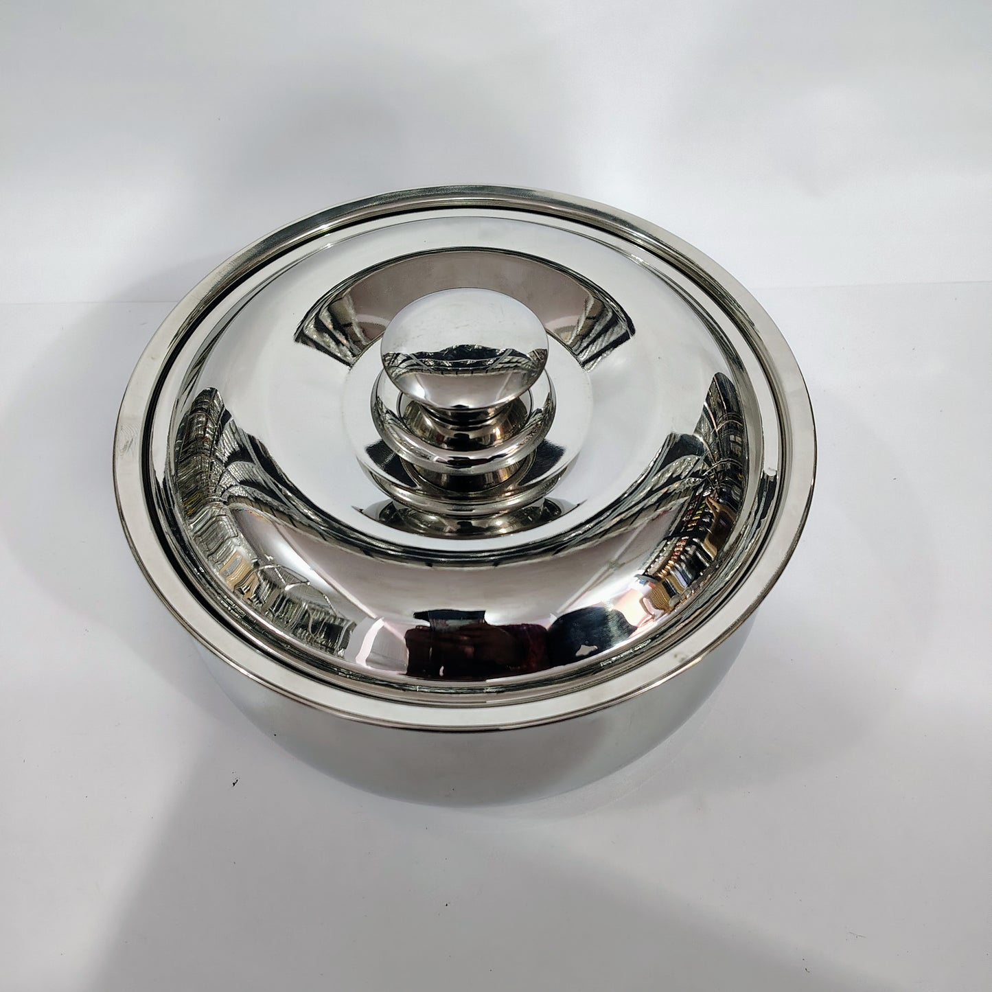 Asha-Stainless Steel- BELLY CASSEROLE.Top Quality Product and (50% Discount) 100% Pure Steel