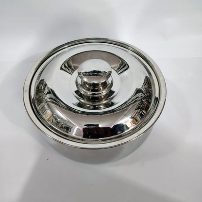Asha-Stainless Steel- BELLY CASSEROLE.Top Quality Product and (50% Discount) 100% Pure Steel