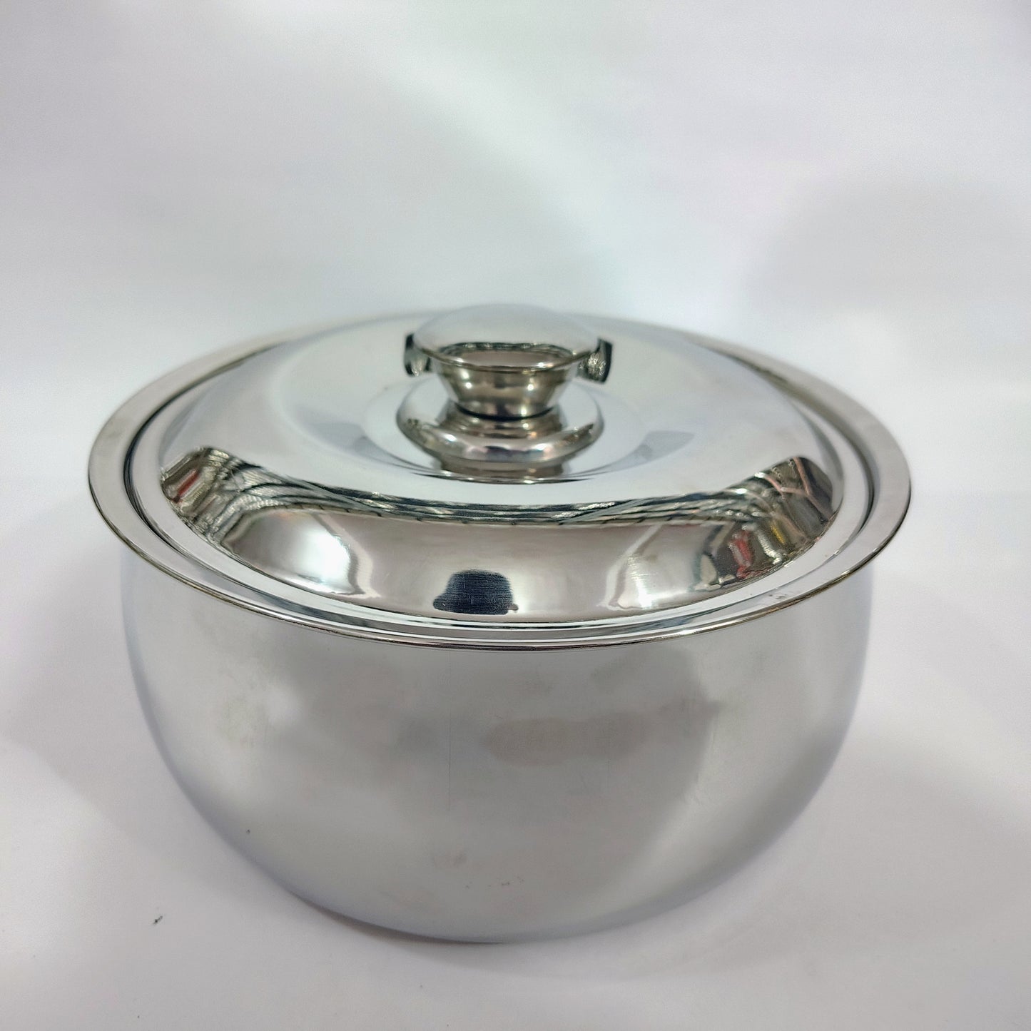 Asha-Stainless Steel- BELLY CASSEROLE.Top Quality Product and (50% Discount) 100% Pure Steel