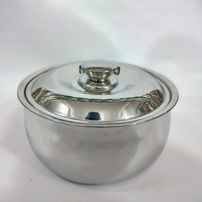 Asha-Stainless Steel- BELLY CASSEROLE.Top Quality Product and (50% Discount) 100% Pure Steel