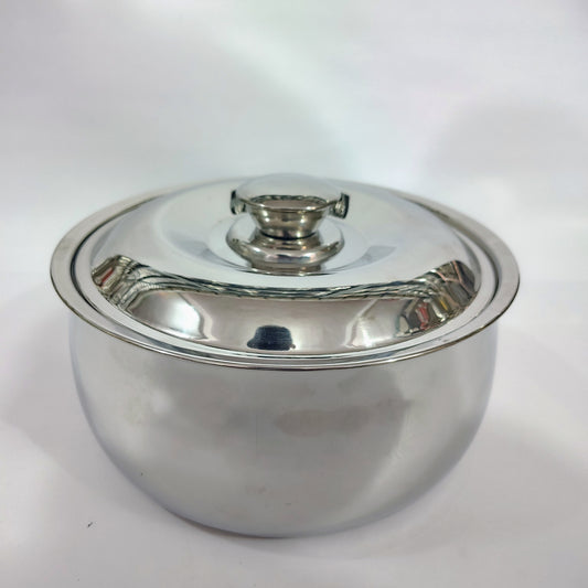 Asha-Stainless Steel- BELLY CASSEROLE.Top Quality Product and (50% Discount) 100% Pure Steel