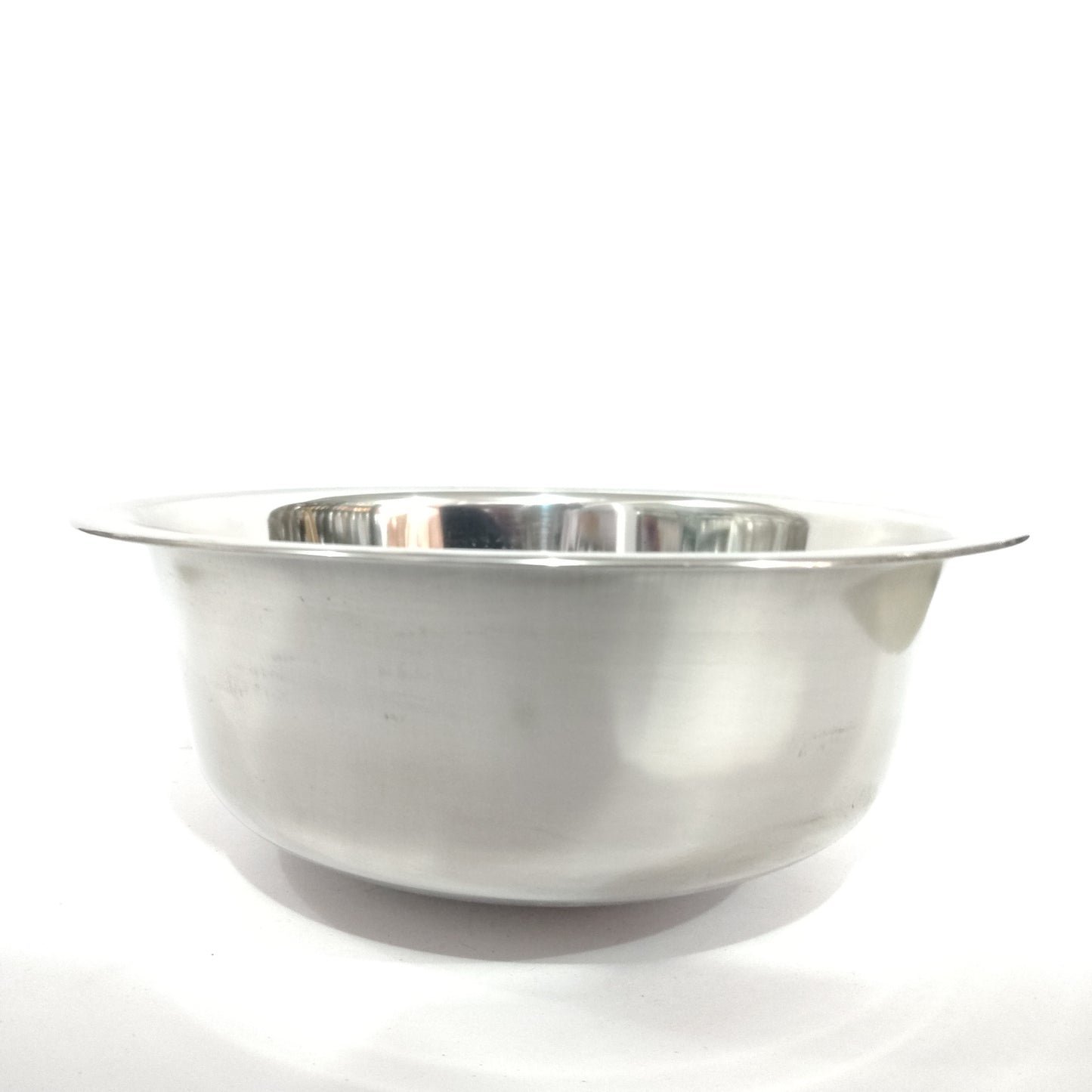 Asha-Stainless Steel Heavy Build feeding bowl,Big Bowl,100% original Quality-No Color Coating
