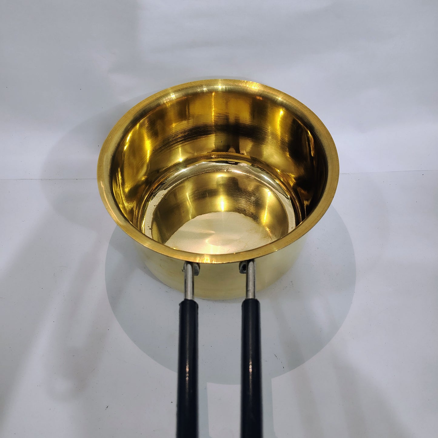 Asha-Top Brass Sauce Pan/Milk Pan best for healty healthy life .Brass add nutrients