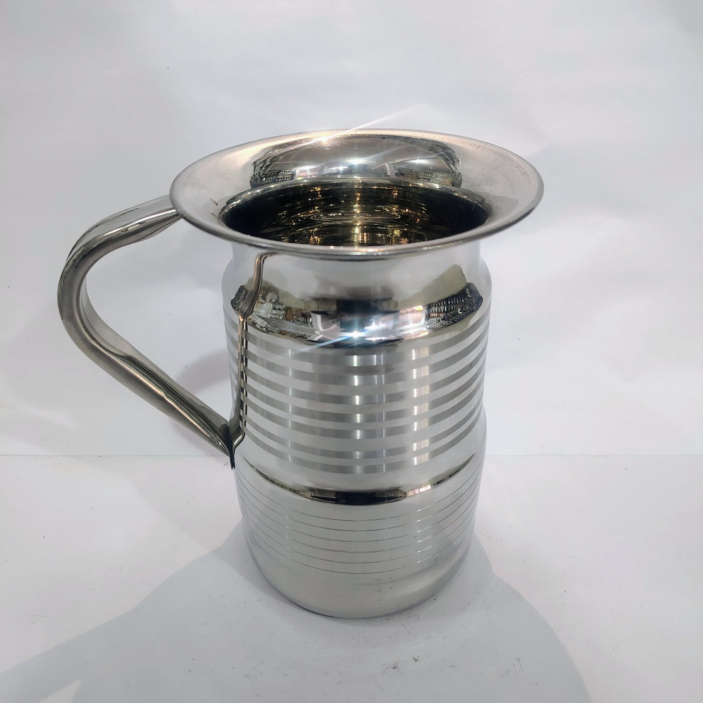 Asha-Stainless Steel Jug-2 Liter jug-100% Steel (Hira Moti) No Color coating