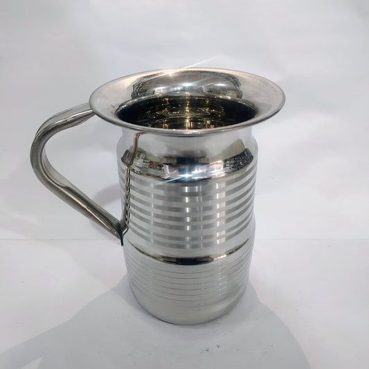 Asha-Stainless Steel Jug-2 Liter jug-100% Steel (Hira Moti) No Color coating