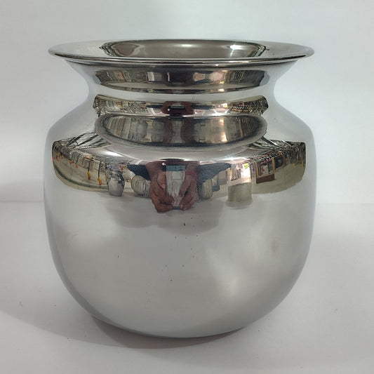 Asha-Pure Stainless Steel Water Lota (Size - 10) at Best Quality Total Steel